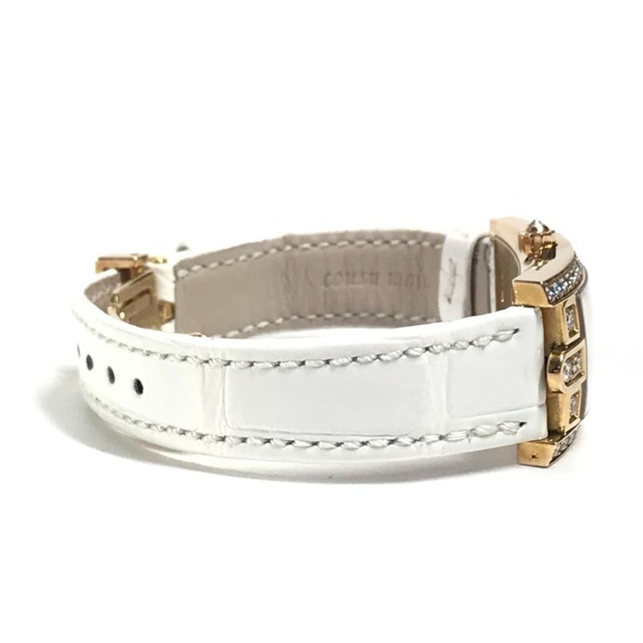 HARRY WINSTON 330 LQWL.M D3.1 鑽石錶圈女士 Avenue C 系列腕錶,18K 金,Au750,白色-5