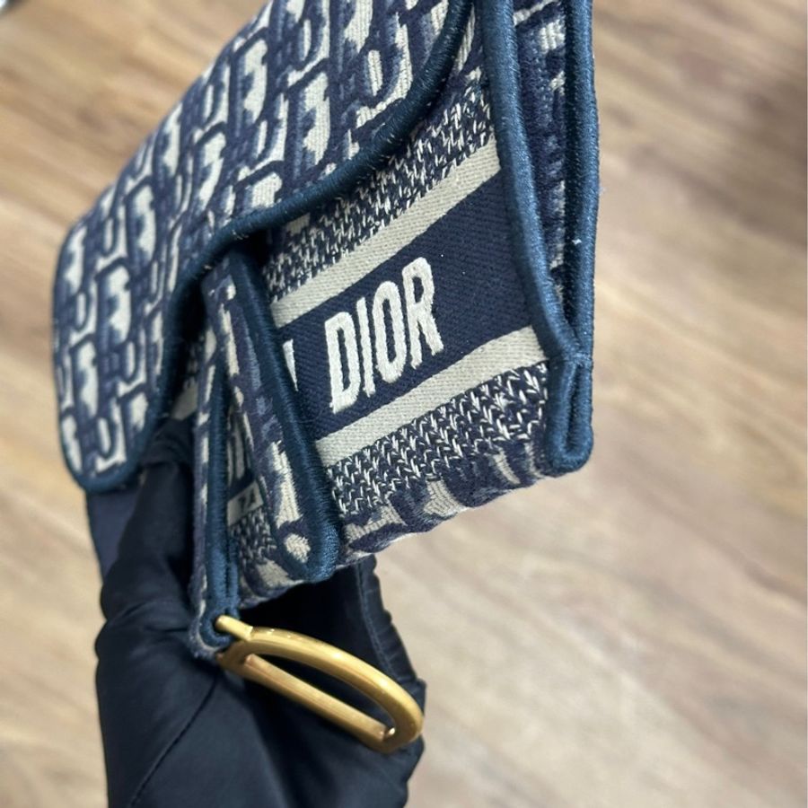 Dior Oblique 緹花 Saddle bag-2