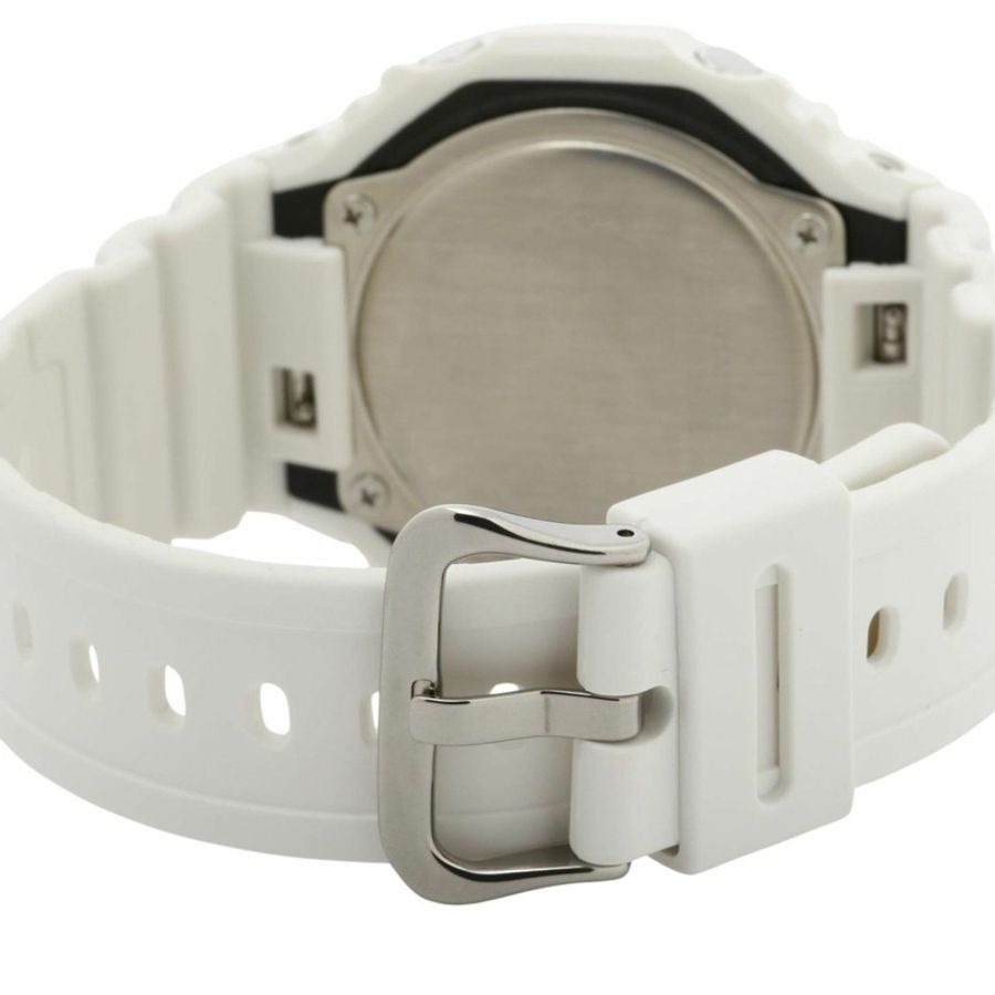 卡西歐 G-SHOCK 2100 系列 GA2100HDS7A1JF 男士腕錶，白色，碳纖維/樹脂錶殼-4