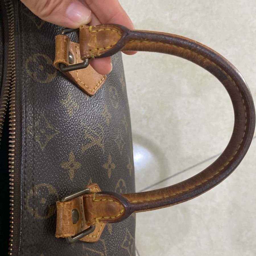 LV speedy 25 經典老花-26