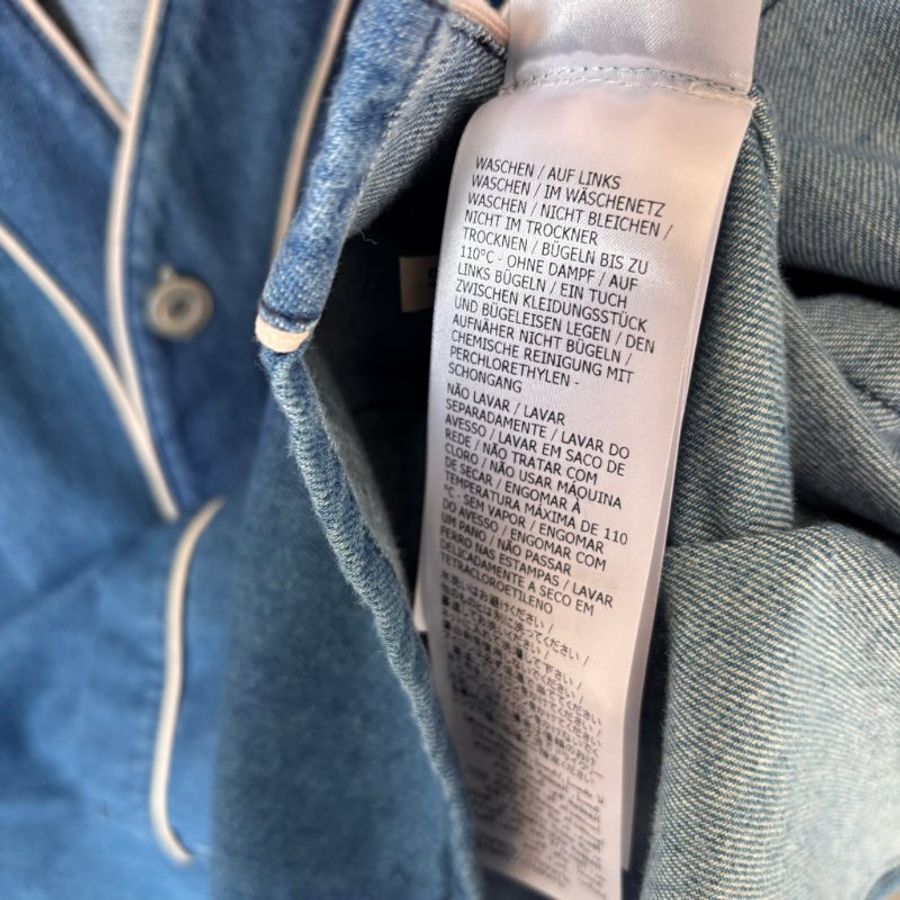 ::GUCCI:: 單寧G字刺繡上衣 外罩衫 Denim shirt with G patch-15