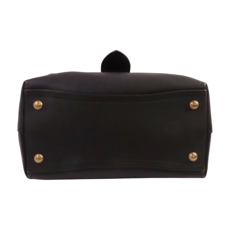 PRADA 牛皮皮革City Bag金扣肩背袋-3