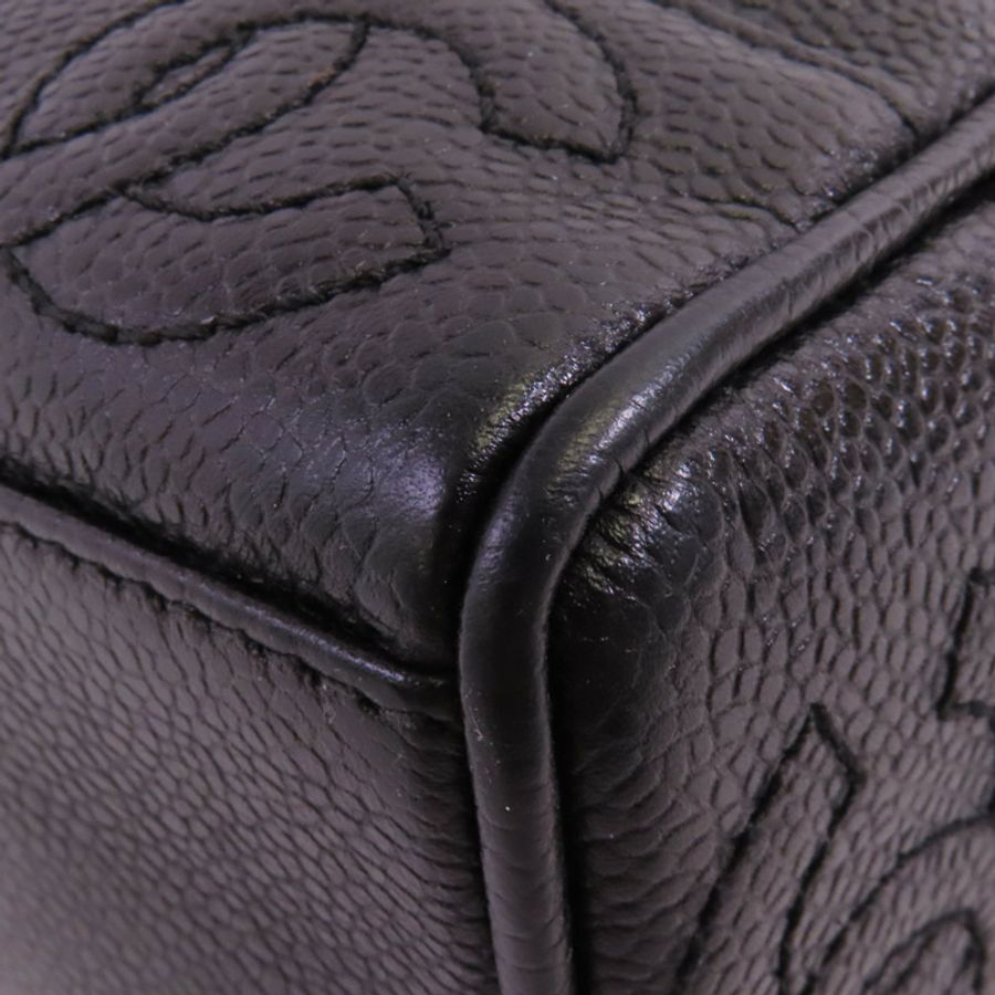 CHANEL 牛皮皮革Vintage Tote Bag金扣鏈帶肩背袋-13
