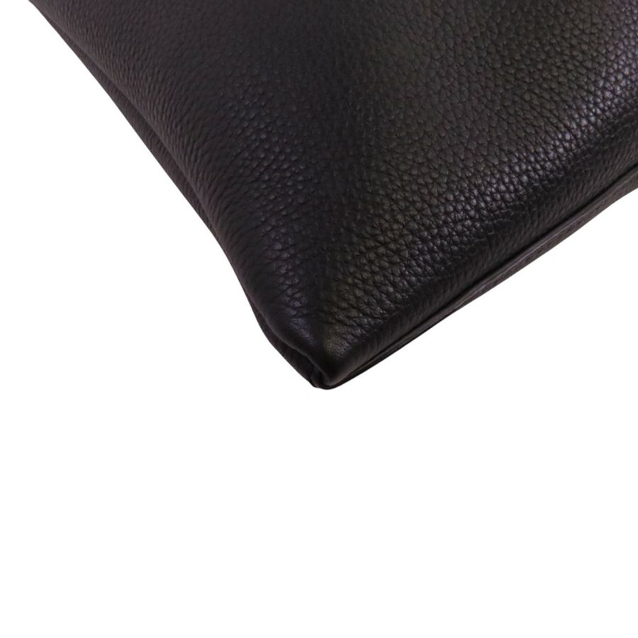 FENDI 牛皮皮革After Roma Pouch Shoulder銀扣肩背袋-12