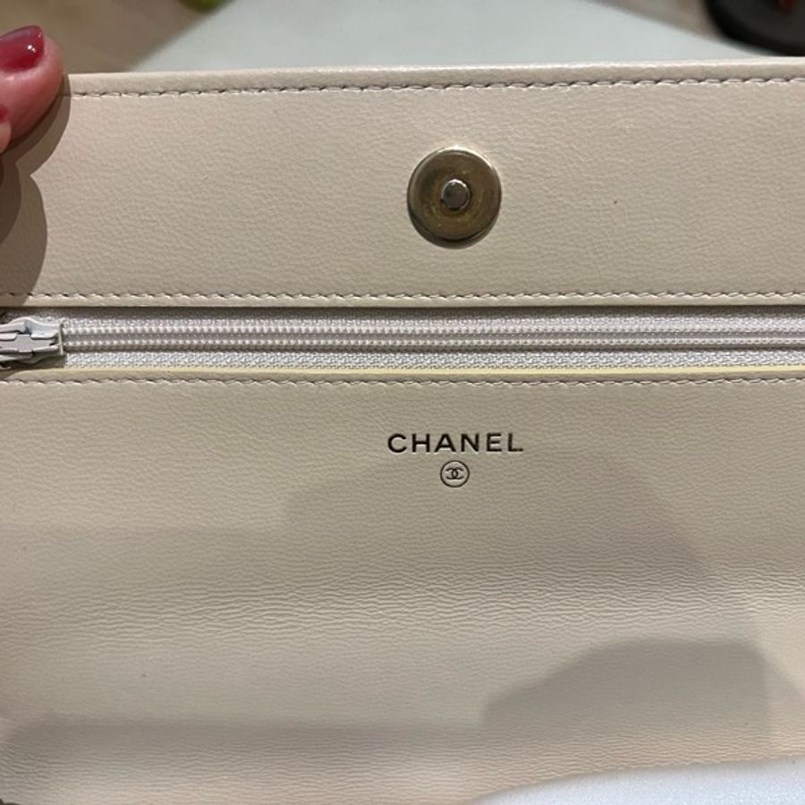 Chanel 19 woc 米白-13