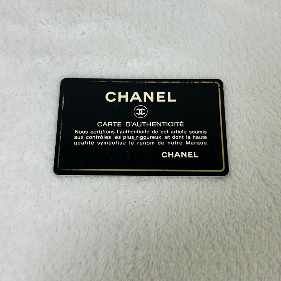 Chanel 黑金荔枝紋復古款式 托特包8開-27