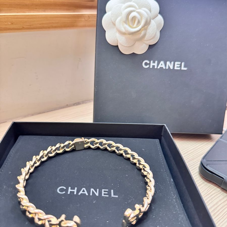 Chanel logo頸鏈-3