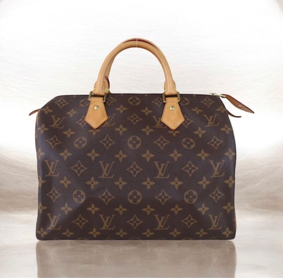 「JL精品代購」9新 LV speedy30手提款-0