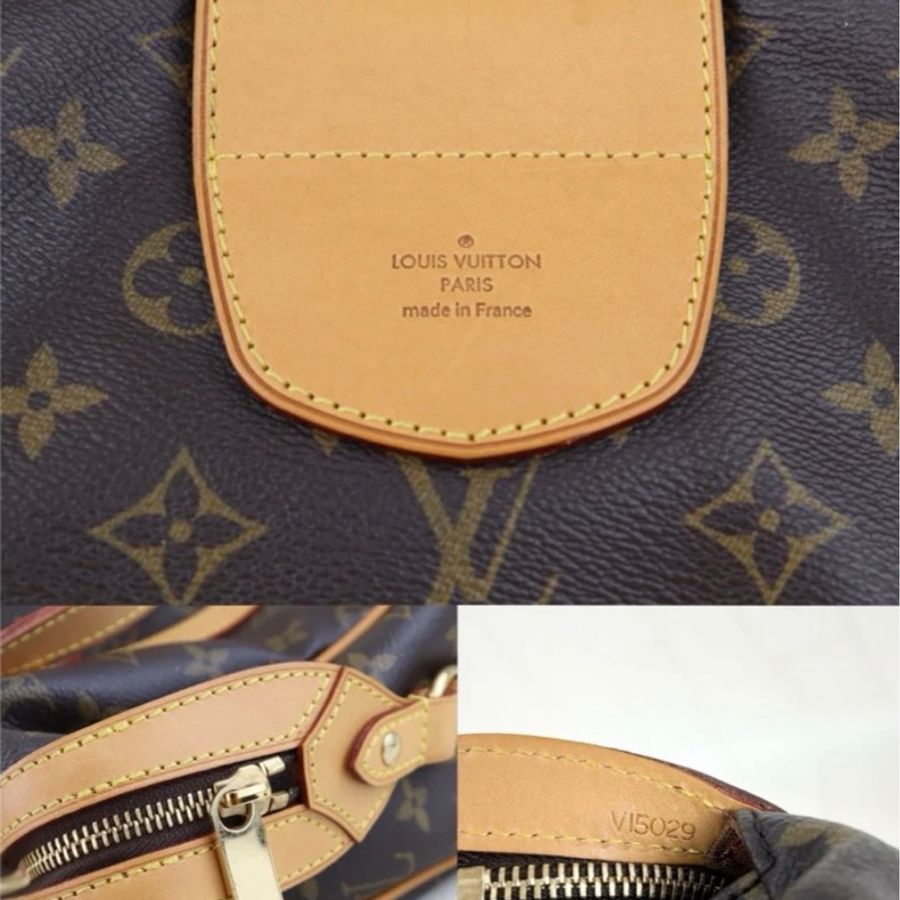 「JL精品代購」 98新 LV 老花 Stresa 肩背包-9