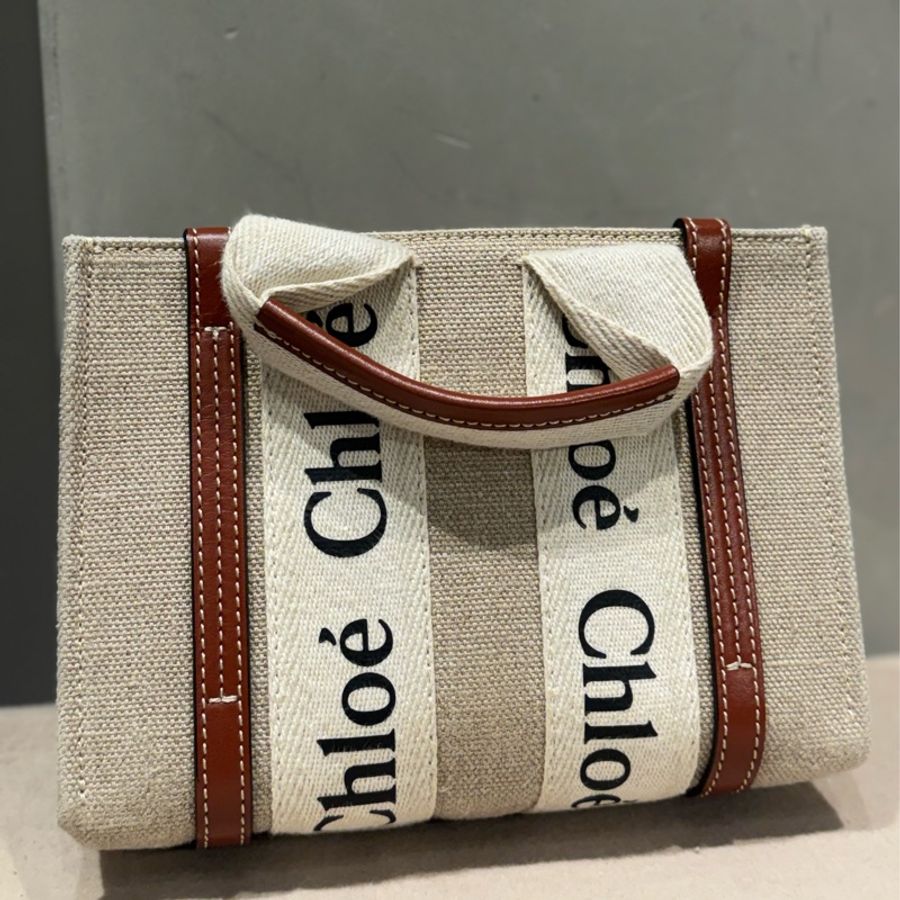Chloé Woody Mini 托特包-6