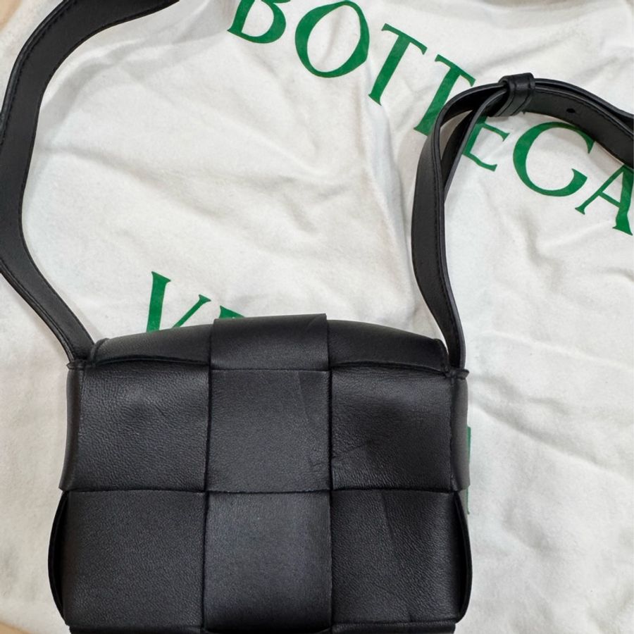 ［9成新］BOTTEGA VENETA 寶緹嘉 Mini Cassette 羊皮大格2*3-10