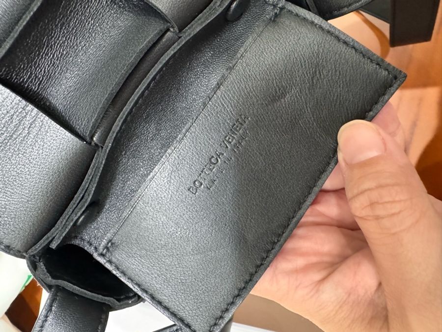 ［9成新］BOTTEGA VENETA 寶緹嘉 Mini Cassette 羊皮大格2*3-18