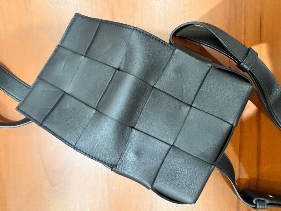 ［9成新］BOTTEGA VENETA 寶緹嘉 Mini Cassette 羊皮大格2*3-22