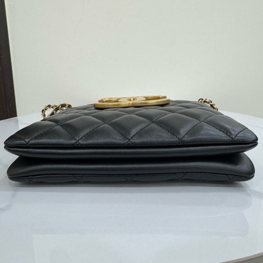 JK國際二手精品✨Chanel 大logo tote 芯片款-12