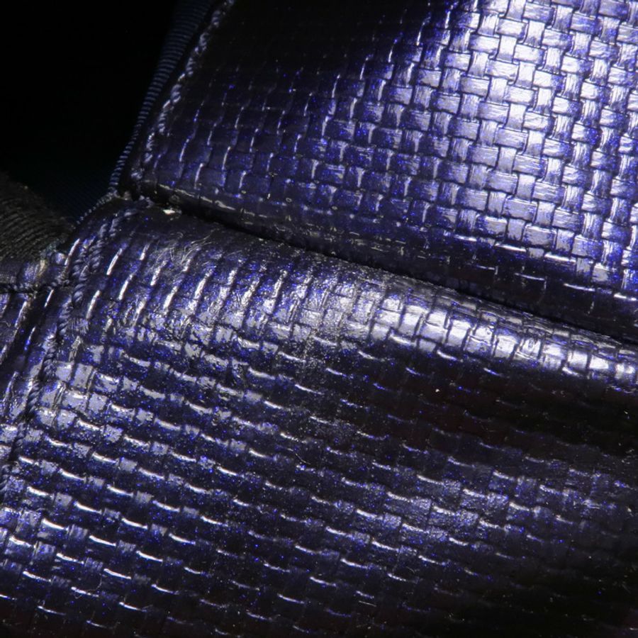 CHANEL 塗層帆布Paris Biarritz Tote Bag銀扣手挽袋-19