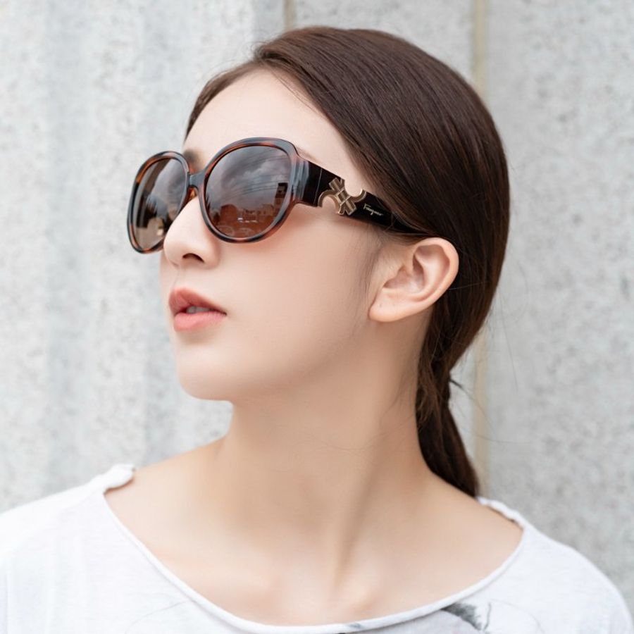 Salvatore Ferragamo太陽眼鏡（豹紋色）-3