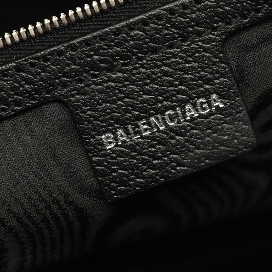 BALENCIAGA x GUCCI 大號托特包 680127 帆布皮革 黑色 紅色 二手 男士-3