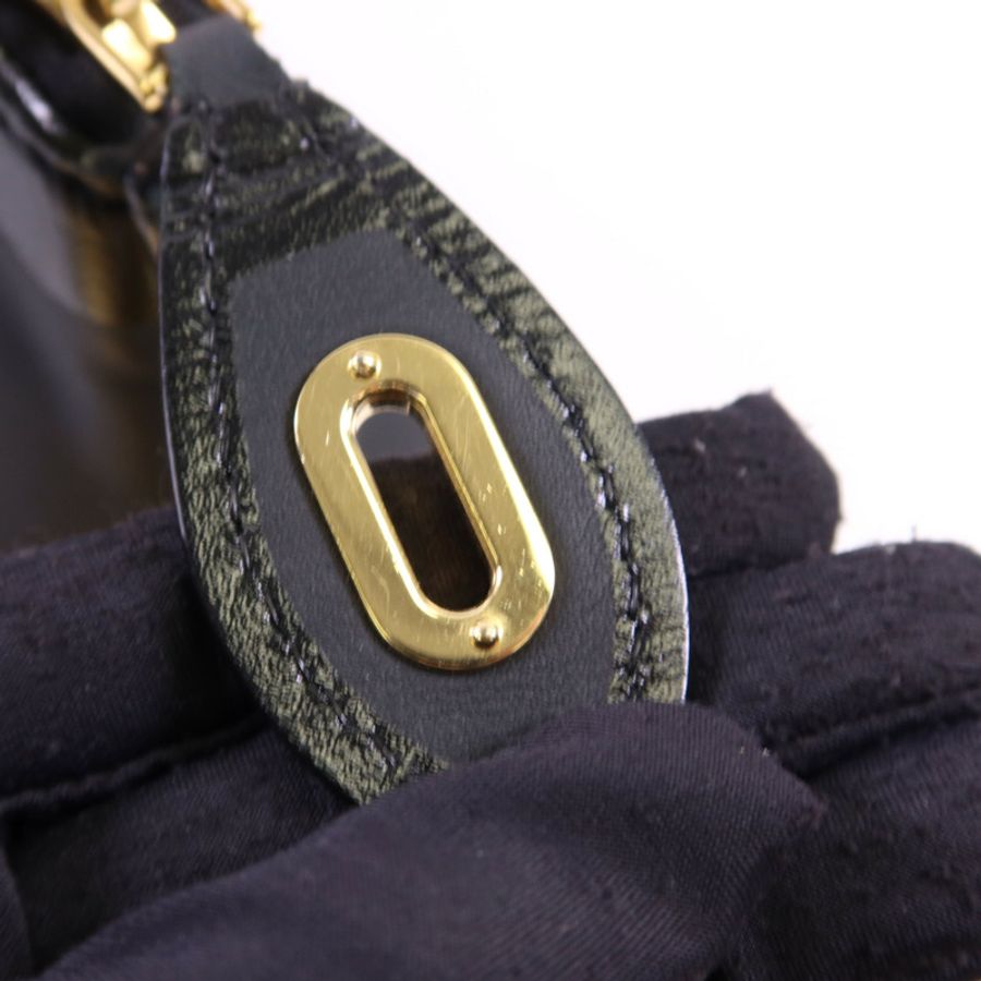LOUIS VUITTON 牛皮皮革Cuir Obsession Lockit金扣肩背袋-9