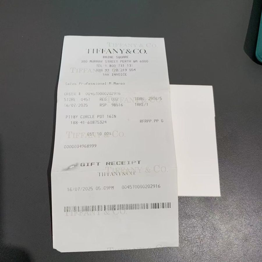 tiffany蒂芙尼 sixteen stone系列18k黃金×鉑金十六石鑽石項鍊 ,25年購入-7