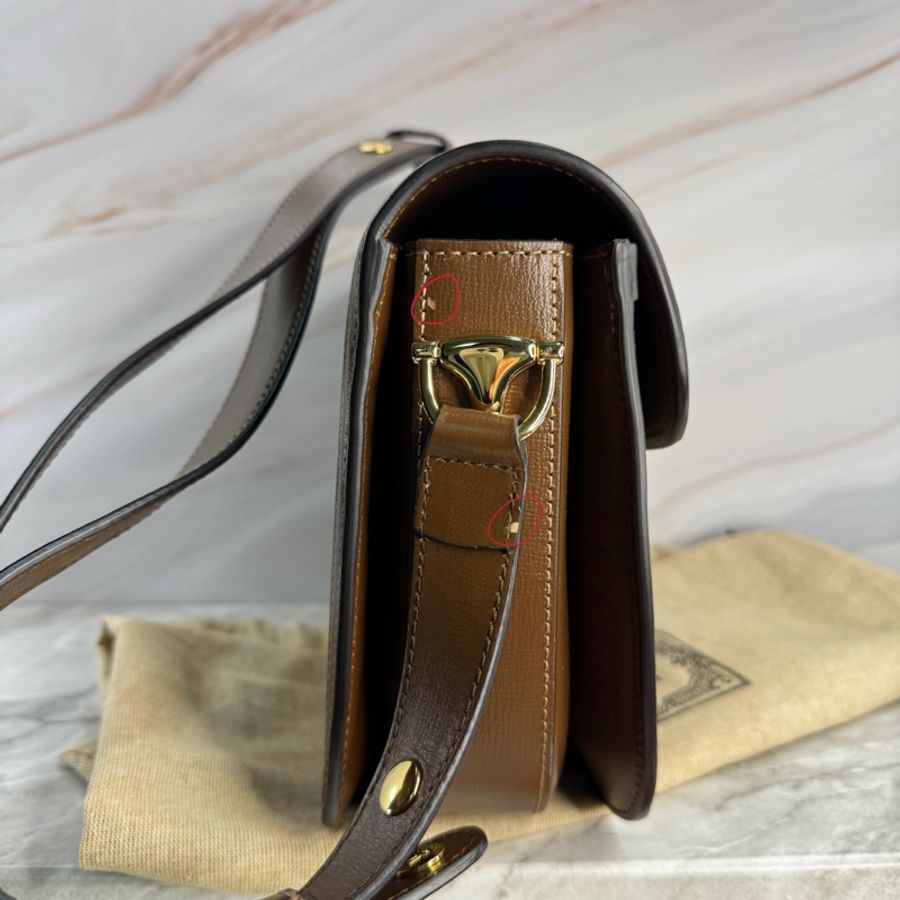 近全新 微瑕 GUCCI 古馳 1955 尺寸：25*18*8CM 經典老花-22