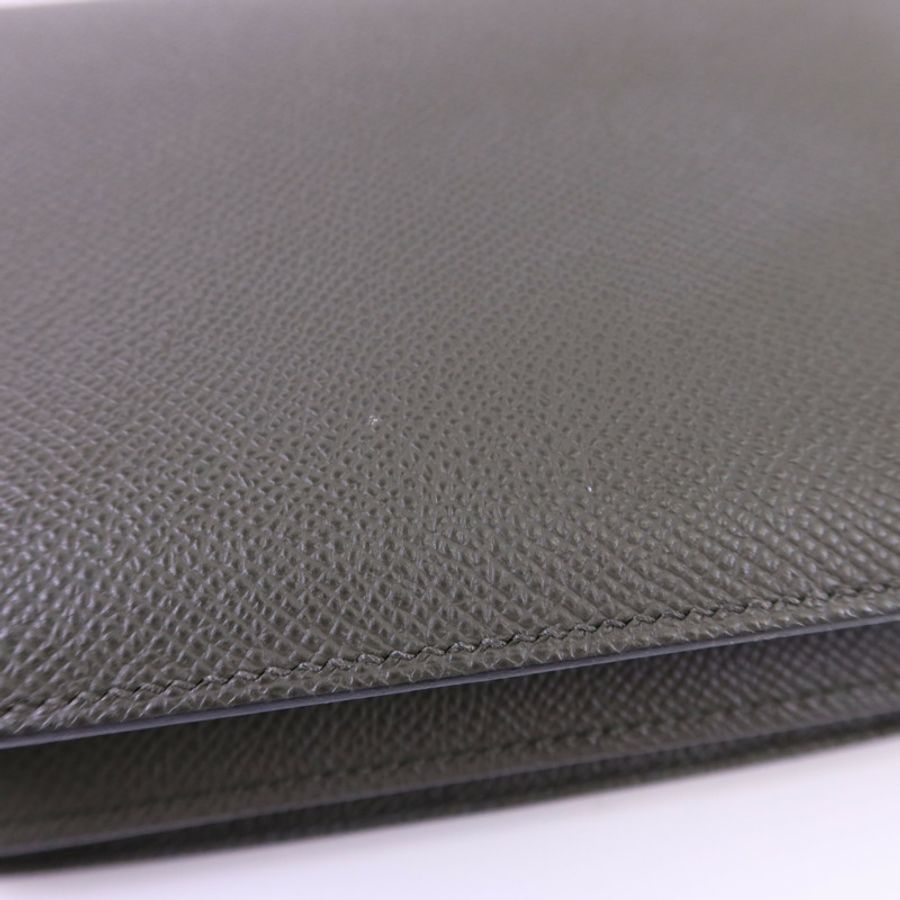 HERMES Veau Epsom皮革Constance Mini金扣肩背袋 Vert de Gris-19