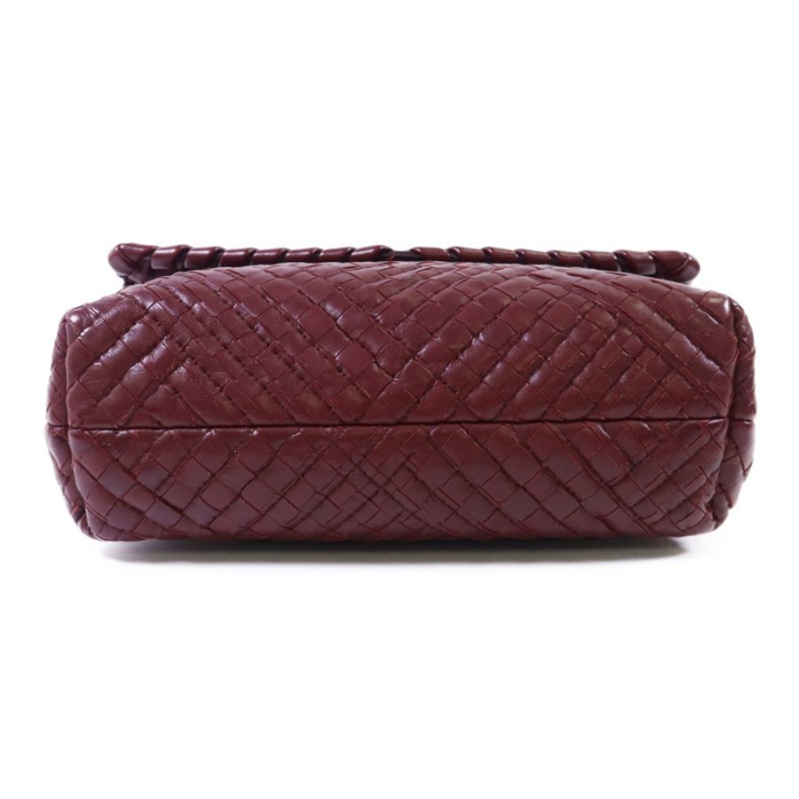 BOTTEGA VENETA 織紋皮革Shoulder Bag鏈帶肩背袋-3