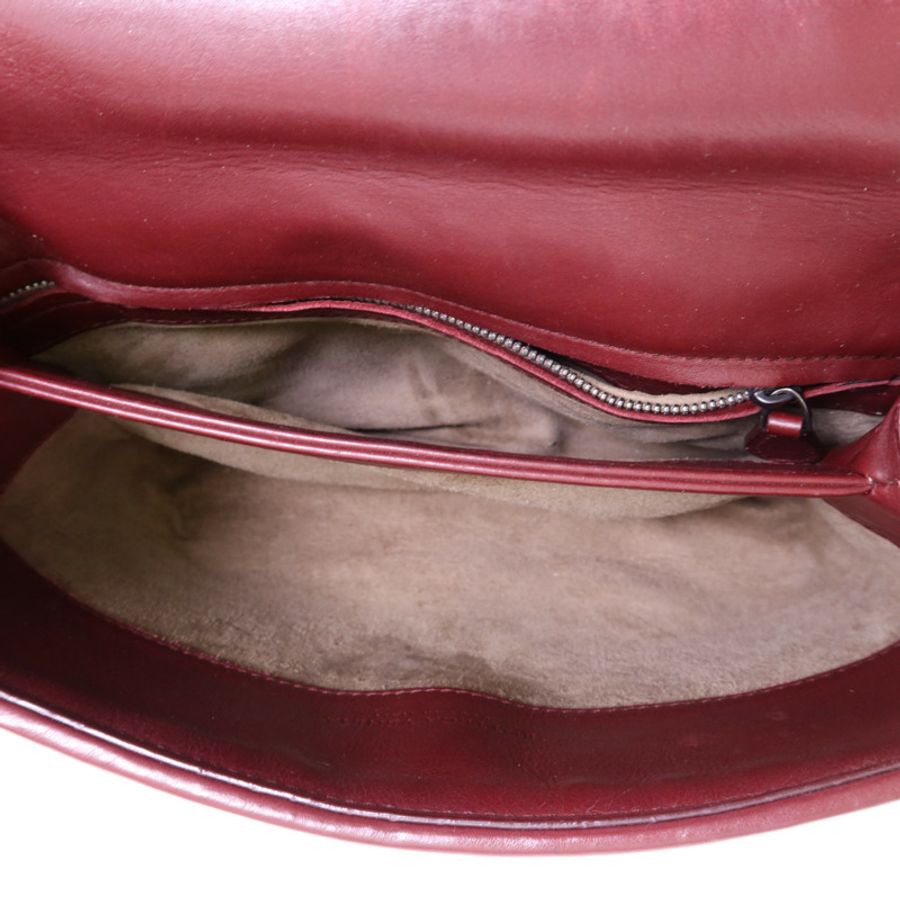 BOTTEGA VENETA 織紋皮革Shoulder Bag鏈帶肩背袋-5