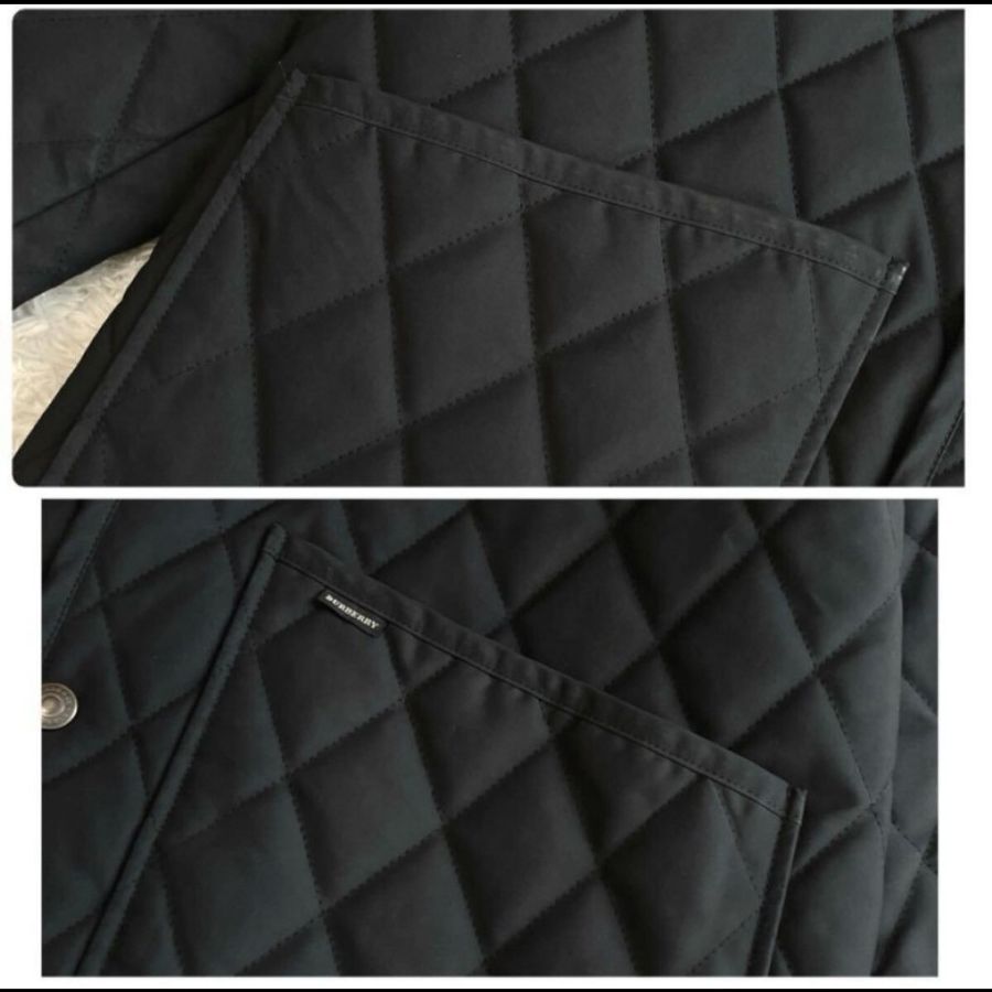 M碼／日本二手精品／BURBERRY／時尚女神絎縫外套-5