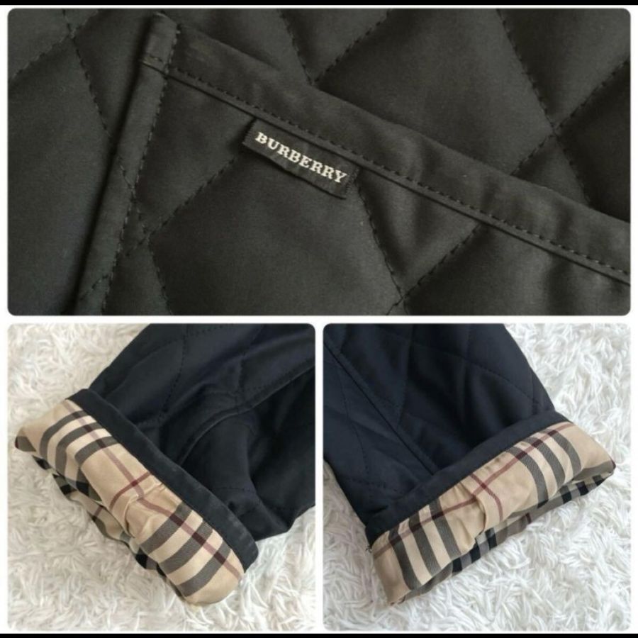 M碼／日本二手精品／BURBERRY／時尚女神絎縫外套-6