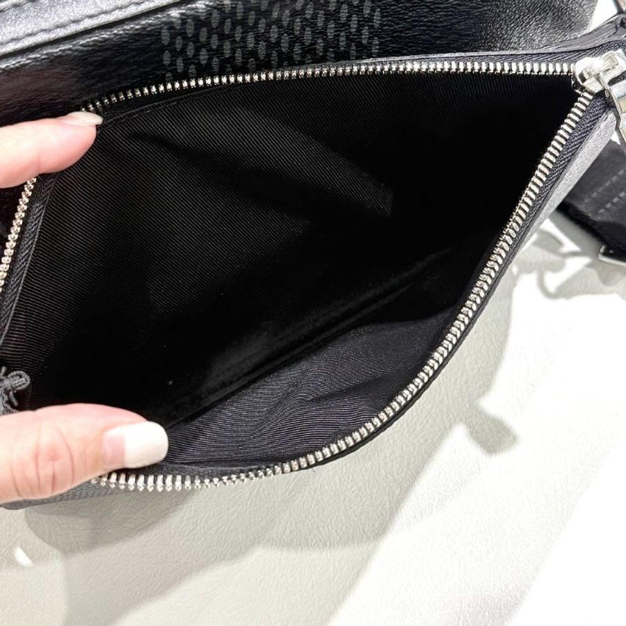 Louis Vuitton - 黑灰色棋盤格三合一郵差包-3