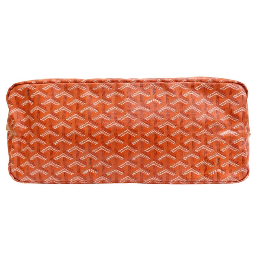 橘色 Goyardine 帆布 Boheme Hobo 肩背包【GOYARD 高雅德】 BOHEMEPMLTY07CL07P-3
