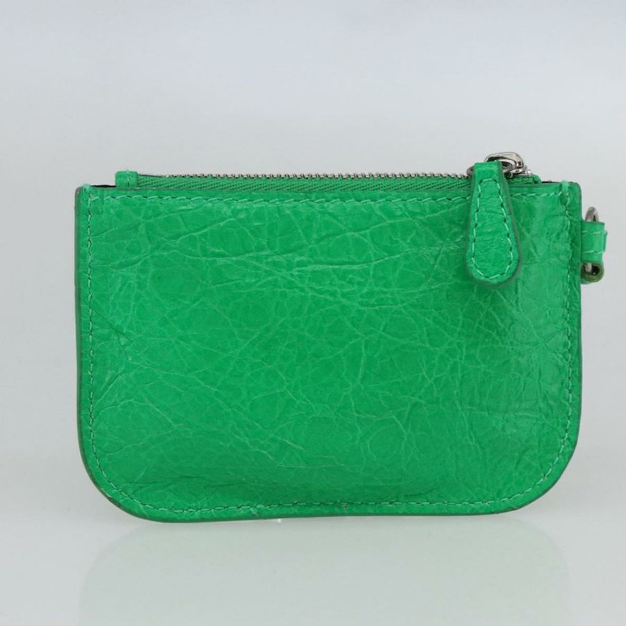 【日本直送】BALENCIAGA Luca Goal XS 單肩包，皮革材質，綠色/銀色，貨號 671309，正品編號 158884SAM-21