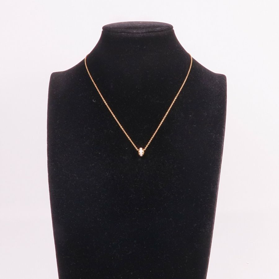 PIAGET 18K玫瑰金Possession Necklace鑽石項鍊-8