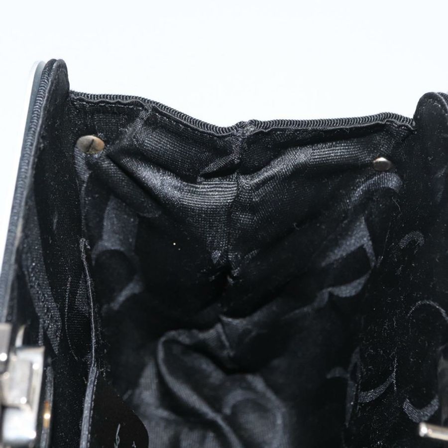 【日本直送】Salvatore Ferragamo Chain Gancini Bag Stainless Steel Silver Auth 156983V-18
