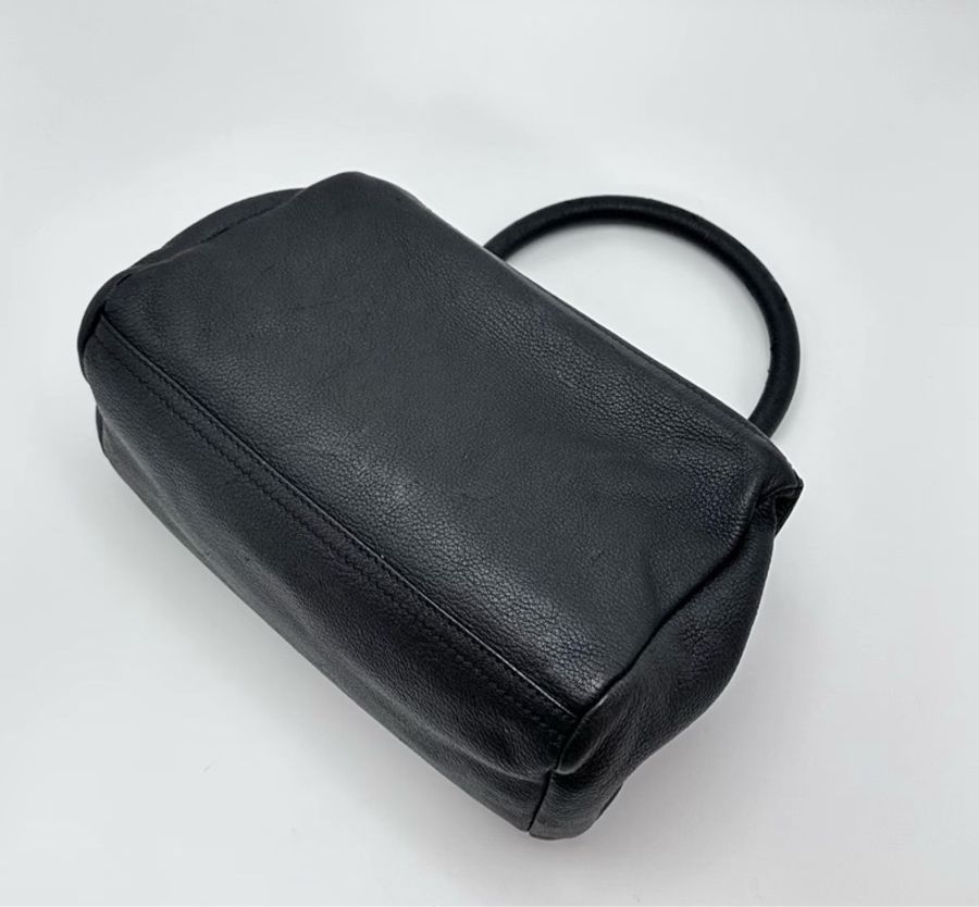 GIVENCHY 黑銀潘多拉盒子手提肩背包 27*15*17 98新-4