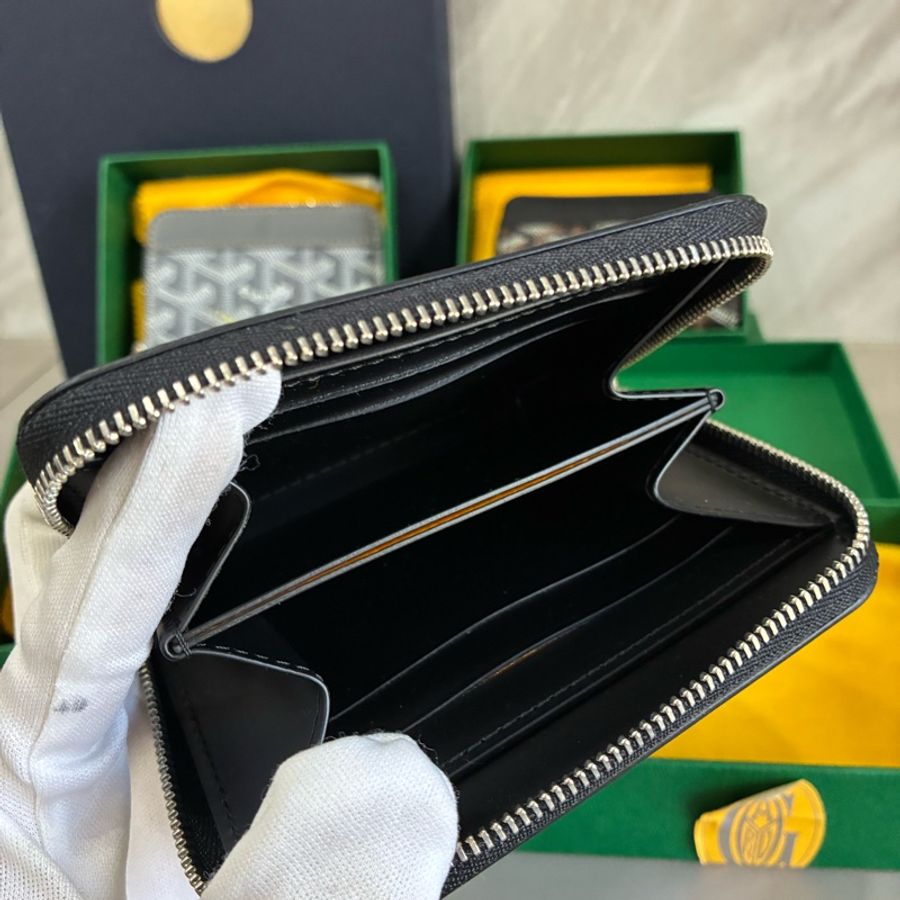 Goyard 雙層卡包 拉鏈短夾 全新品-4