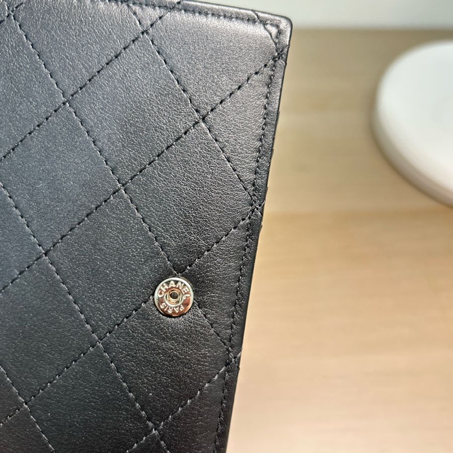 Chanel so black passport holder/wallet 香奈兒護照夾&中夾（有拉鏈零錢袋）-7