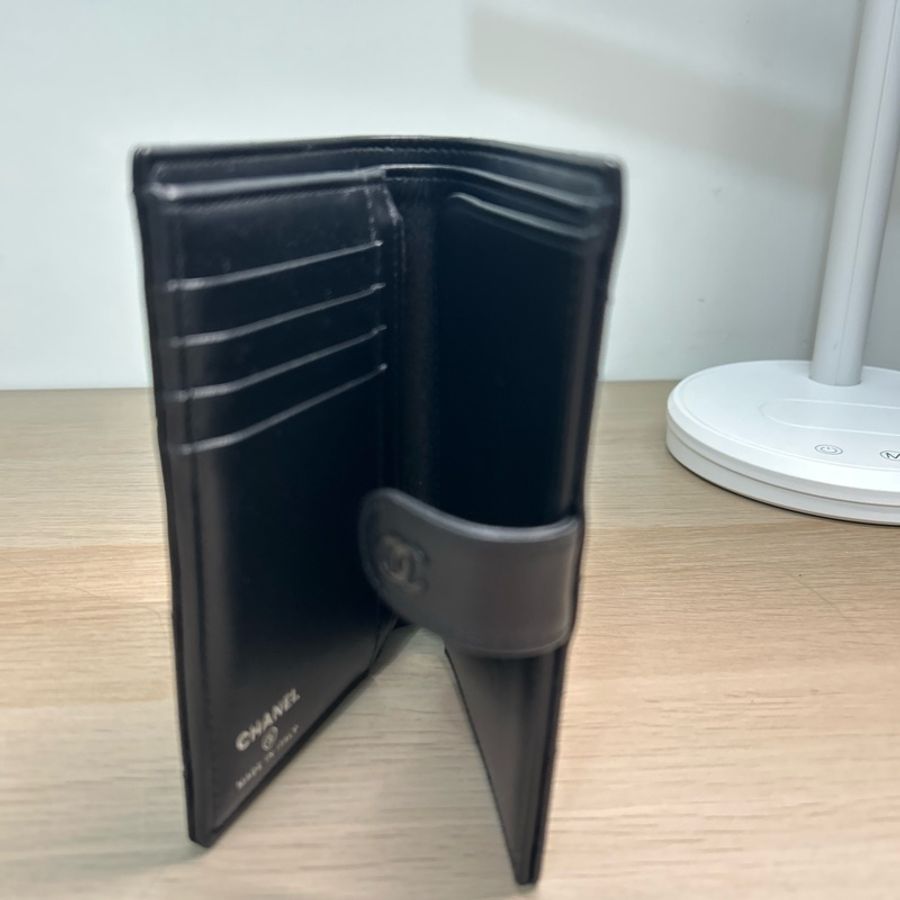 Chanel so black passport holder/wallet 香奈兒護照夾&中夾（有拉鏈零錢袋）-11