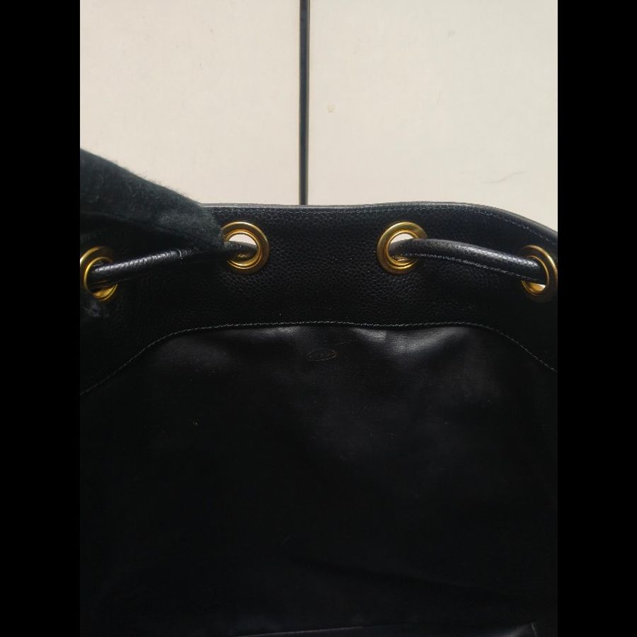 【8成新】㊣✨CHANEL✨(附防塵袋)香奈兒 老香 小香 雙C 黑金 雷標 牛皮 金球 托特包 肩背包 水桶包/二手包/二手精品🌳二手樹屋🌳-38