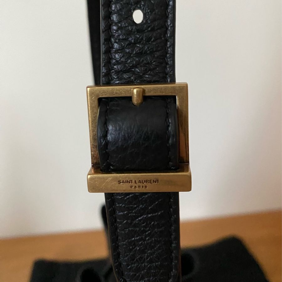 近全新 YSL Paris VII Small Hobo 肩背包/腋下包/福袋包/水桶包-11