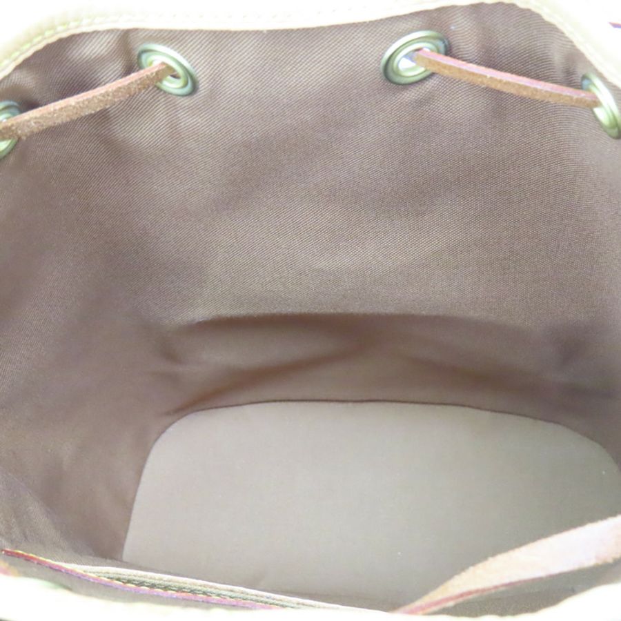棕色 原花帆布 Montsouris MM 後背包【LOUIS VUITTON LV 路易威登】 M51136-6