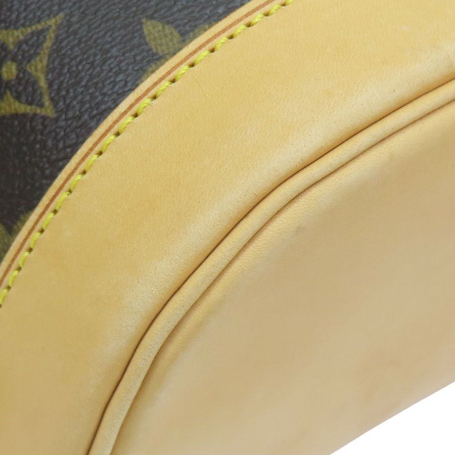 棕色 原花帆布 Montsouris MM 後背包【LOUIS VUITTON LV 路易威登】 M51136-11