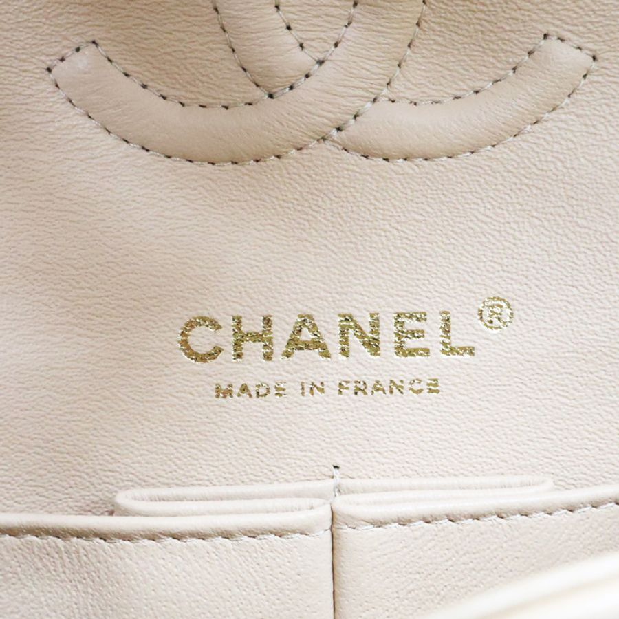 杏色 菱格紋 羊皮 COCO 23 鍊帶 肩背包 金扣【CHANEL 香奈兒】 A01113-5