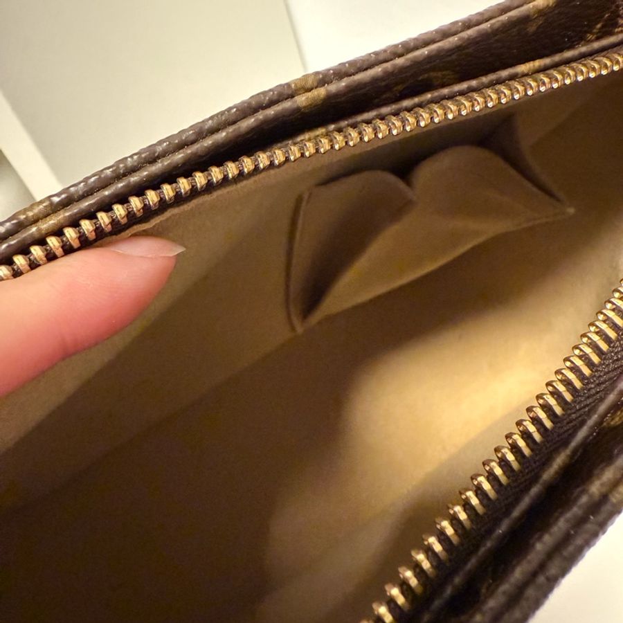 LV Louis Vuitton Looping MM Monogram 肩背包-11