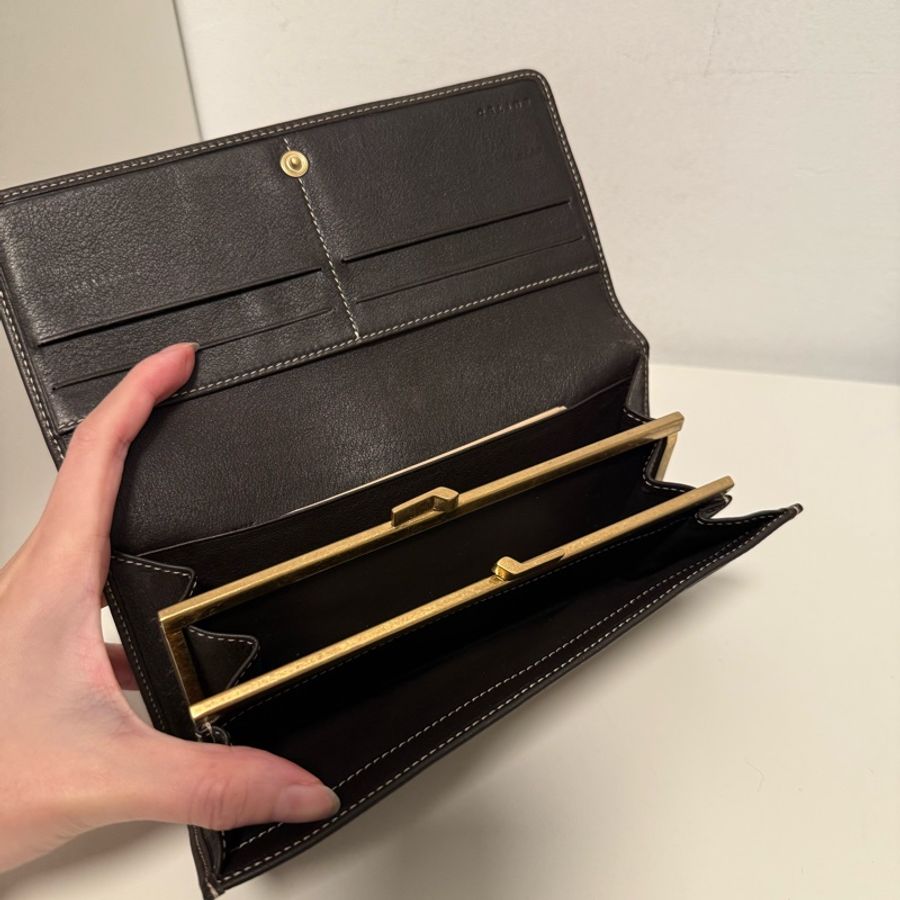 Celine 中古 老花長夾 Vintage Wallet-12
