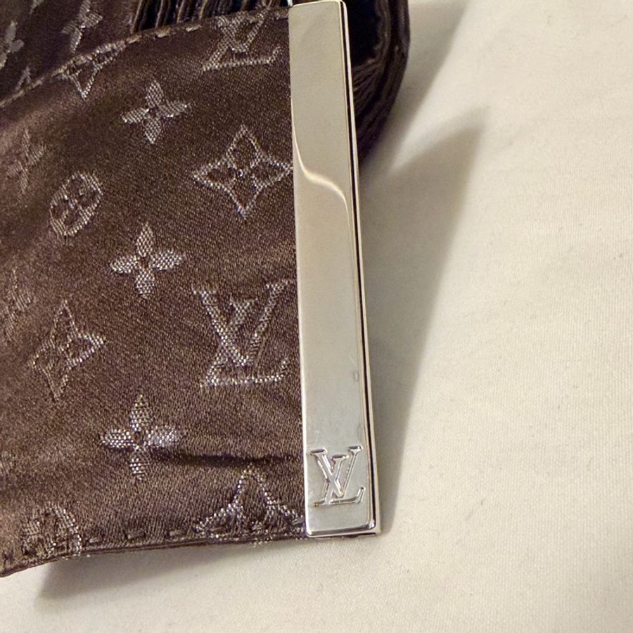 🍒 歡迎聊聊（甜甜價給您）Louis Vuitton Monogram 絲質風衣大衣／腰帶款/法國製2F251226-1-12