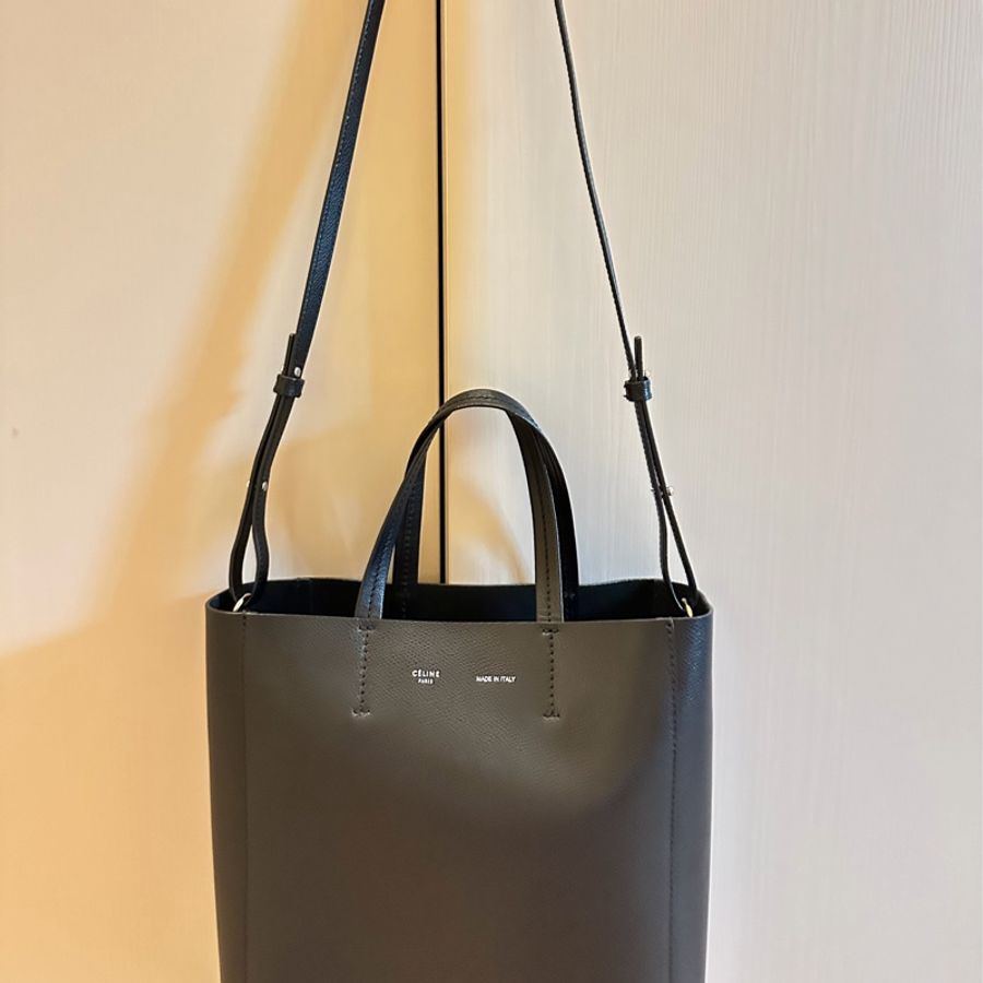 CELINE CABAS TOTE  黑色  肩背 手提 兩用 托特包-0