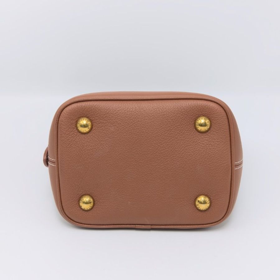 LV Low KeyAll In BB棕色小號手提子母水桶包 17*19*13 99新配件盒子塵袋購證-3
