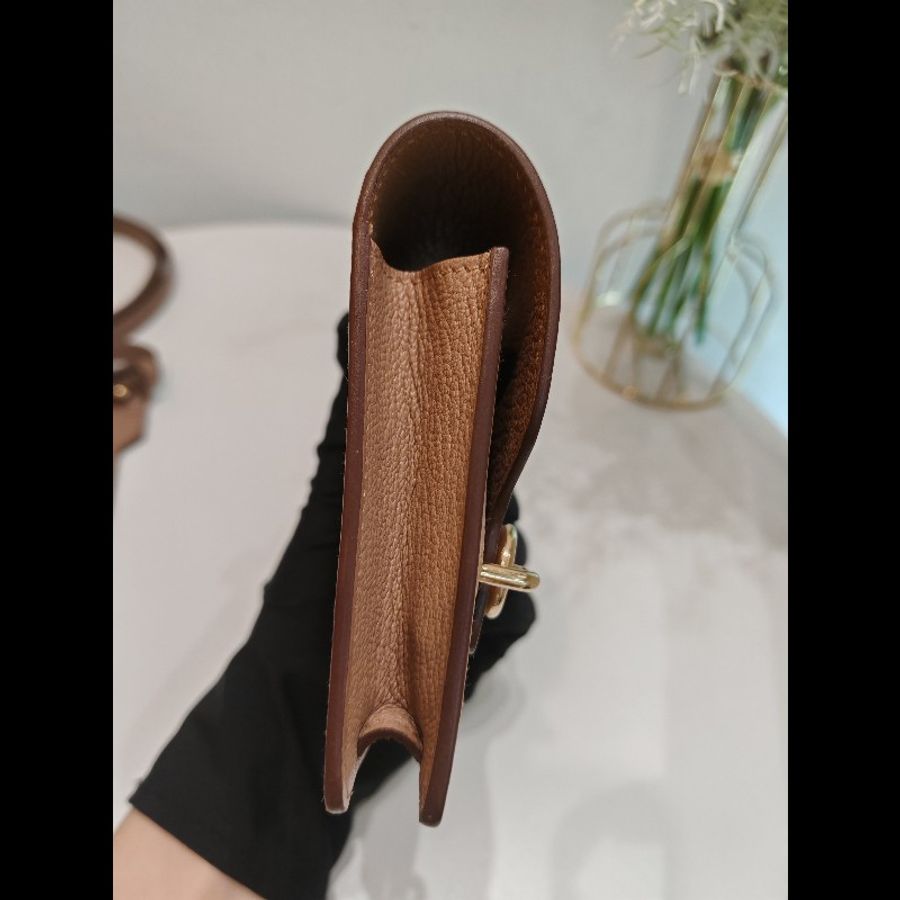 Hermes roulis slim 金棕金扣-4