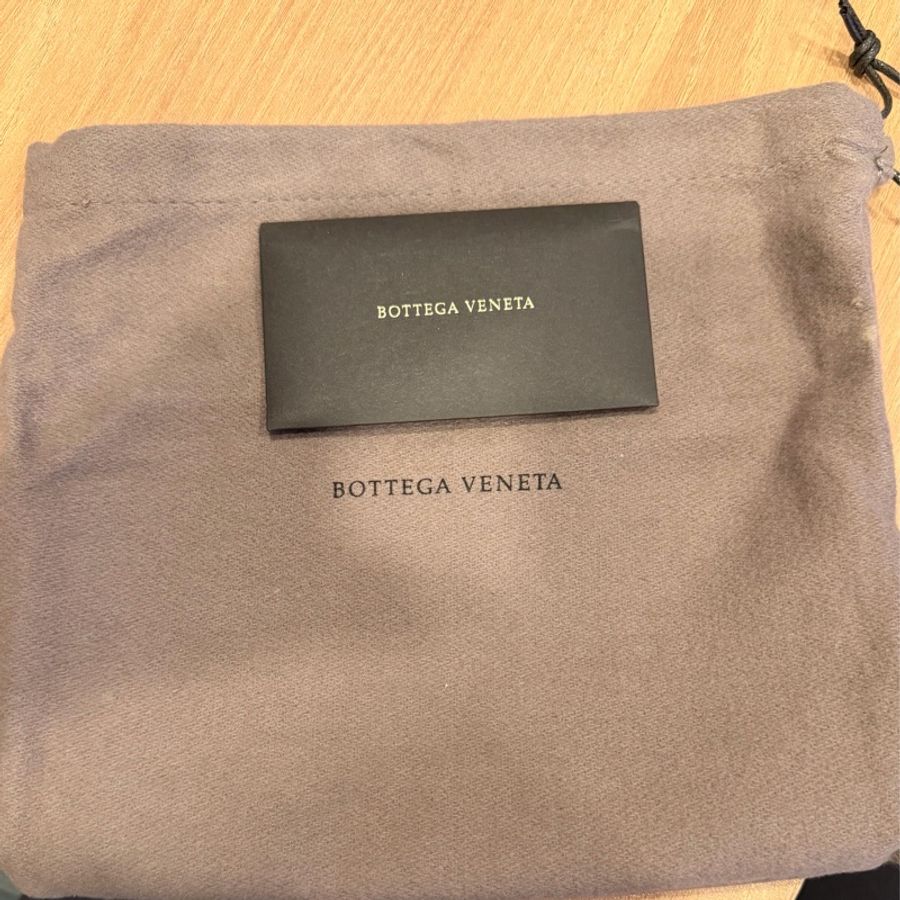 Bottega Veneta 酒紅色長夾,全新-10